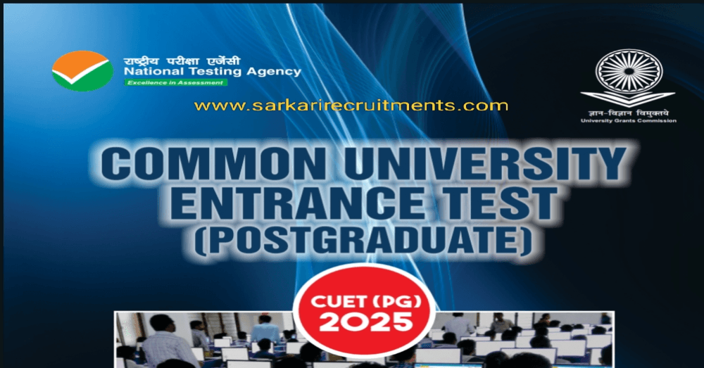 NTA Common University Entrance Test PG 2025